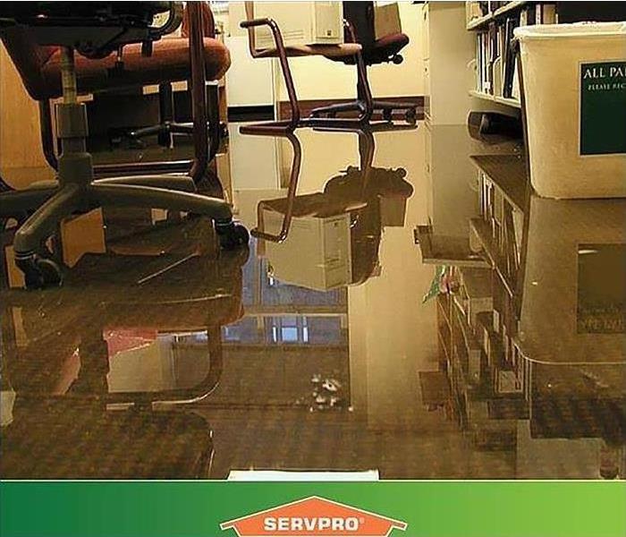Standing Water in Commercial Office
